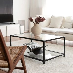 Konferenčný stolík Astro sehpa / şeffaf temperli cam S400 vyobraziť