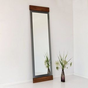 Stojace zrkadlo Murano - Walnut vyobraziť