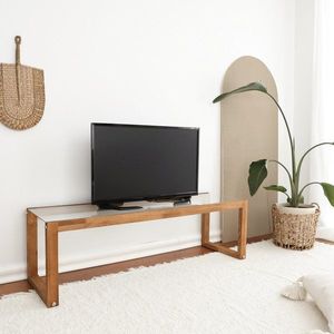 TV stolík Via - Wooden vyobraziť