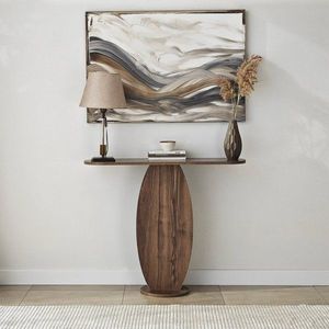 Komoda Ellittica - Walnut vyobraziť