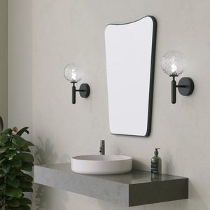 Bathroom Cabinet With Mirror Bella Cabinet - Black vyobraziť