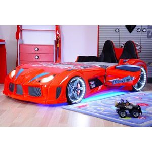 Car Bed Mnv3 - Red vyobraziť