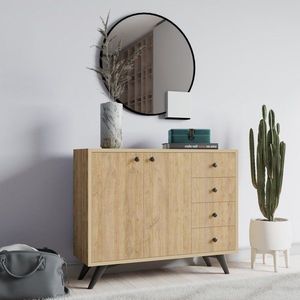 Viacúčelová skrinka Waga - Oak vyobraziť