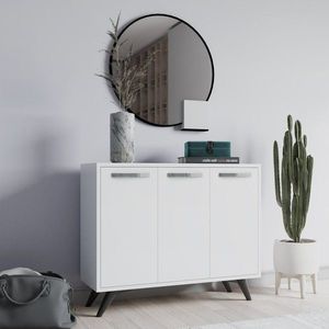 Viacúčelová skrinka Piffa - White vyobraziť