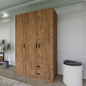 Šatníková skriňa Yaman 1600-027 - Walnut vyobraziť