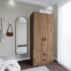 Šatníková skriňa Yaman 1600-044 - Pine vyobraziť