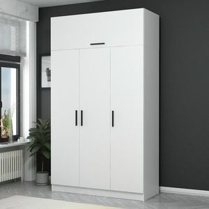 Šatníková skriňa Kale 235 - White vyobraziť