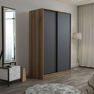 Šatníková skriňa Kale Anthracite Oak - 2316 vyobraziť