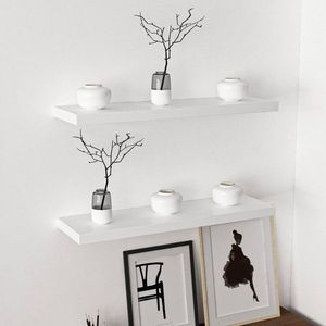 Nástenná polica Gizli2 80 - White vyobraziť