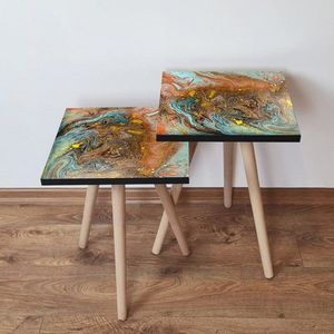 Sada odkladacích stolíkov (2 kusy) 2Shp280 - Multicolor vyobraziť