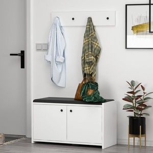 Skrinka na topánky / Botník Zen - White vyobraziť