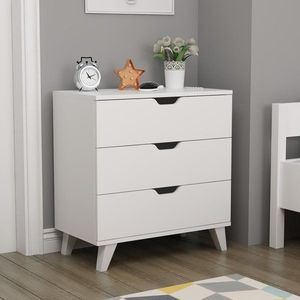 Komoda Valencia 3 - White vyobraziť