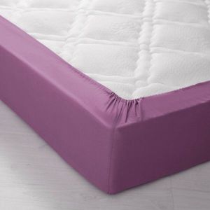 Bavlnená jednofarebná napínacia plachta zn. Colombine® s hĺbkou rohov 32 cm vyobraziť