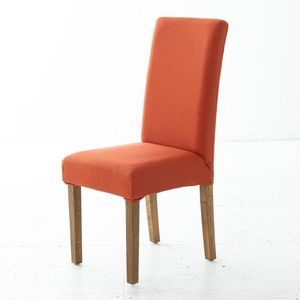 Jednofarebný extra pružný poťah na stoličku vyobraziť