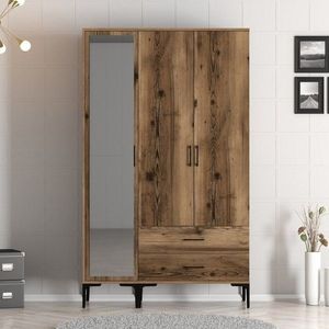 Šatníková skriňa Kumsal RT - Walnut vyobraziť