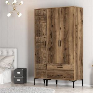 Šatníková skriňa Kumsal PT - Walnut vyobraziť