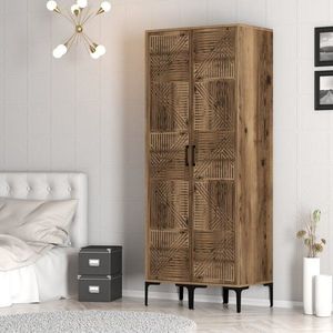 Šatníková skriňa Kumsal PP - Walnut vyobraziť