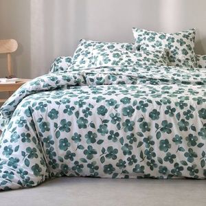 Posteľná bavlnená bielizeň Petúnia s potlačou vyobraziť