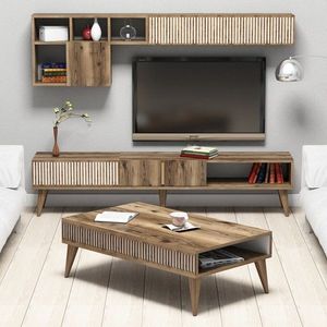 Living Room Furniture Set Milan - Walnut vyobraziť