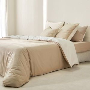 Bavlnené dvojfarebná posteľná bielizeň vyobraziť