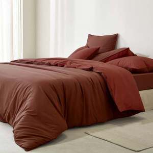 Bavlnené dvojfarebná posteľná bielizeň vyobraziť