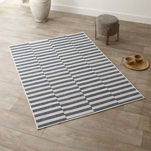 Obdĺžnikový pruhovaný obojstranný koberec vyobraziť