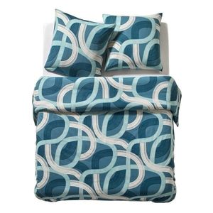 Bavlnená posteľná bielizeň Ulysse s grafickým vzorom vyobraziť