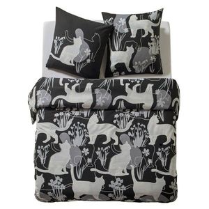 Bavlnená posteľná bielizeň Mistigri s potlačou mačiek vyobraziť