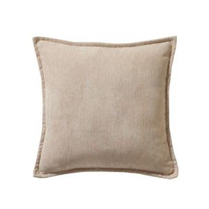 Jednofarebný menčestrový vankúš vyobraziť