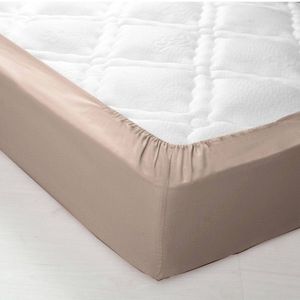 Bavlnená jednofarebná napínacia plachta zn. Colombine® s hĺbkou rohov 32 cm vyobraziť