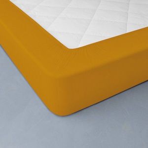 Bavlnená jednofarebná napínacia plachta zn. Colombine® s hĺbkou rohov 32 cm vyobraziť