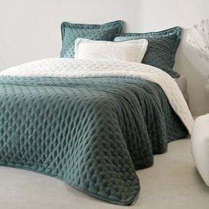 Obojstranná prikrývka na posteľ z prešívaného mikrovlákn /sherpa vyobraziť