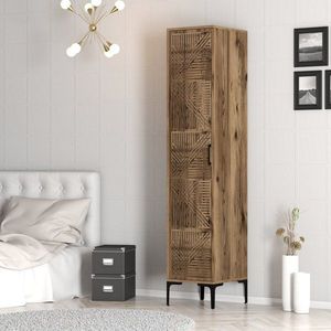 Šatníková skriňa Kumsal P - Walnut vyobraziť