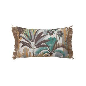 Obdĺžnikový vankúšik s potlačou džungle vyobraziť