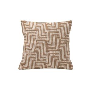 Žakárový vankúšik s grafickým vzorom vyobraziť