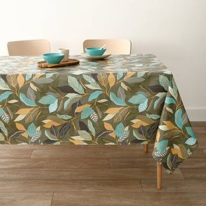 Voskovaný obrus s potlačou listov vyobraziť