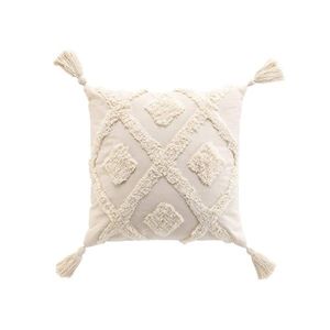 Vankúšik s taftovými kosoštvorcami vyobraziť