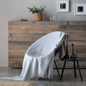 Ševróvnový dvojfarebný pléd vyobraziť