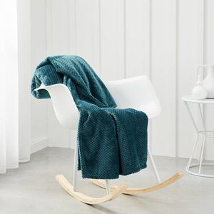 Fleecový žabkovaný pléd vyobraziť