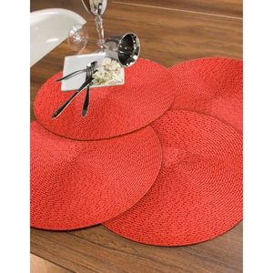 Súprava 4 prestieraní s metalickým dizajnom vyobraziť