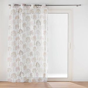 Voálová záclona so vzorom paliem vyobraziť