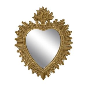 Zrkadlo v tvare srdca vyobraziť