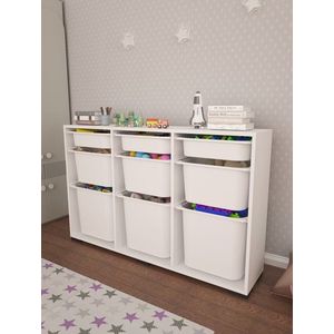 Viacúčelová skrinka Bofi - White vyobraziť