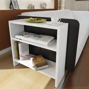 Príručný stolík / Odkladací stolík Silvanus - White vyobraziť