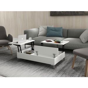 Konferenčný stolík Esinti - White vyobraziť