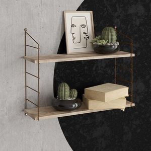 Nástenná polica Armoni 2'li - Sacramento vyobraziť