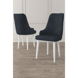 Súprava stoličiek (6 kusov) Trex - Anthracite, White vyobraziť