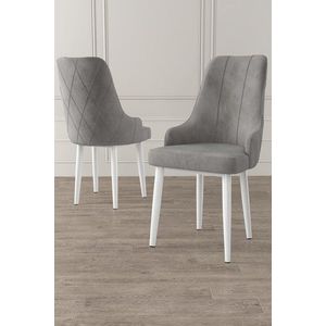 Súprava stoličiek (4 kusy) Trex - Grey, White vyobraziť