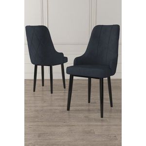 Súprava stoličiek (2 kusy) Trex - Anthracite, Black vyobraziť