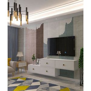 TV stolík Zuzu Double - White vyobraziť